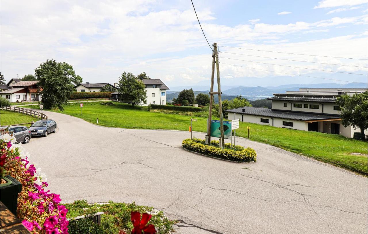 Ferienwohnung Mit Panoramab, Sankt Martin am Techelsberg Exterior foto